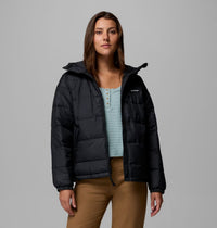 COLUMBIA Women's Pike Lake III Hooded Puffer Jacket - Black