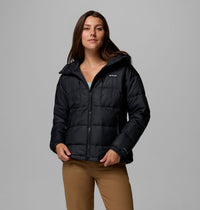 COLUMBIA Women's Pike Lake III Hooded Puffer Jacket - Black