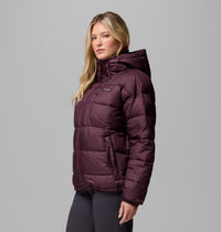 COLUMBIA Women's Pike Lake III Hooded Puffer Jacket - Burgundy