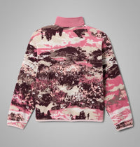 COLUMBIA Girl's Sequoia Grove Printed Fleece Jacket - Pink