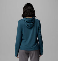 COLUMBIA Women's Sun Trek Technical Hoodie - Everblue