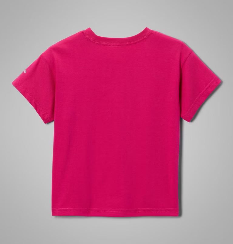 COLUMBIA Girls' Mission Lake II Organic Cotton T-Shirt - Pink