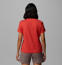 COLUMBIA Women's Parsons Point Technical T-Shirt - Red