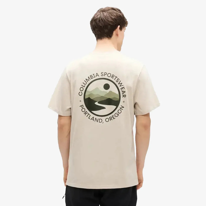 COLUMBIA Men's CSC Outdoor Organic Cotton T-Shirt - Stone
