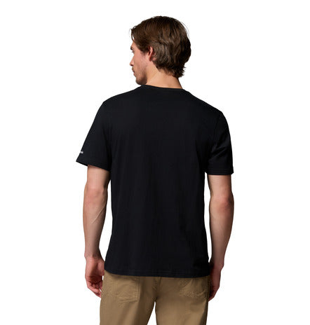 COLUMBIA Men's CSC Seasonal Graphic Tee - Black