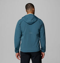 COLUMBIA Men's Tall Heights III Hooded Softshell Jacket - Everblue