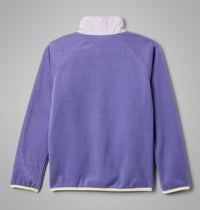 COLUMBIA Girl's Fast Trek Recycled Fleece Jacket - Purple