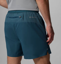COLUMBIA Men's Stealth Spring Lined Trail Running Short - Everblue