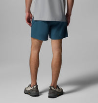 COLUMBIA Men's Stealth Spring Lined Trail Running Short - Everblue