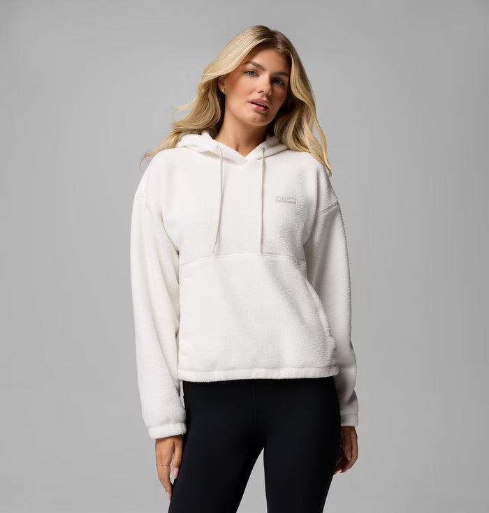 COLUMBIA Women's Timber Meadow MTR Sherpa Fleece Hoodie - White