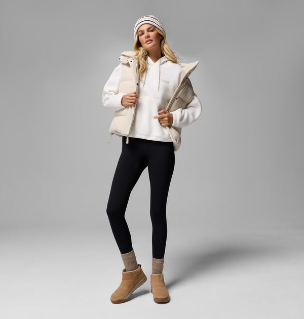 COLUMBIA Women's Timber Meadow MTR Sherpa Fleece Hoodie - White