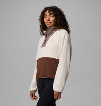 COLUMBIA Women's Sequoia Grove Half Zip Fleece -Stone/Brown