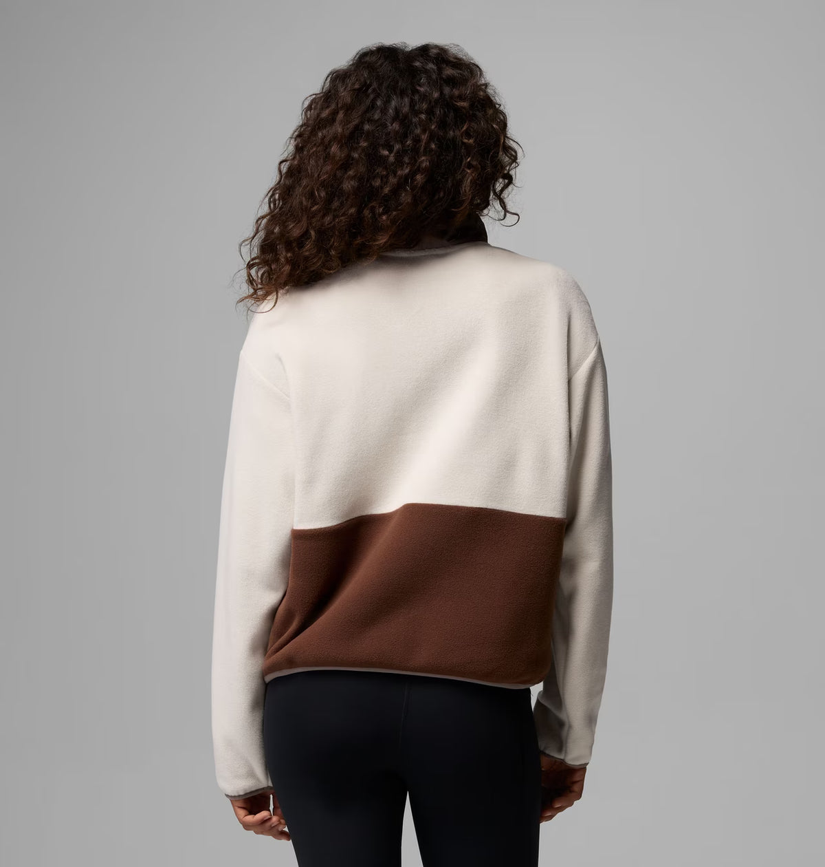 COLUMBIA Women's Sequoia Grove Half Zip Fleece -Stone/Brown
