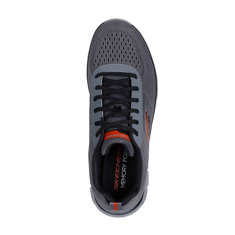 SKECHERS Men's Track - Leshur Shoes - Grey | 232758