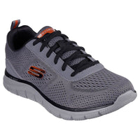 SKECHERS Men's Track - Leshur Shoes - Grey | 232758