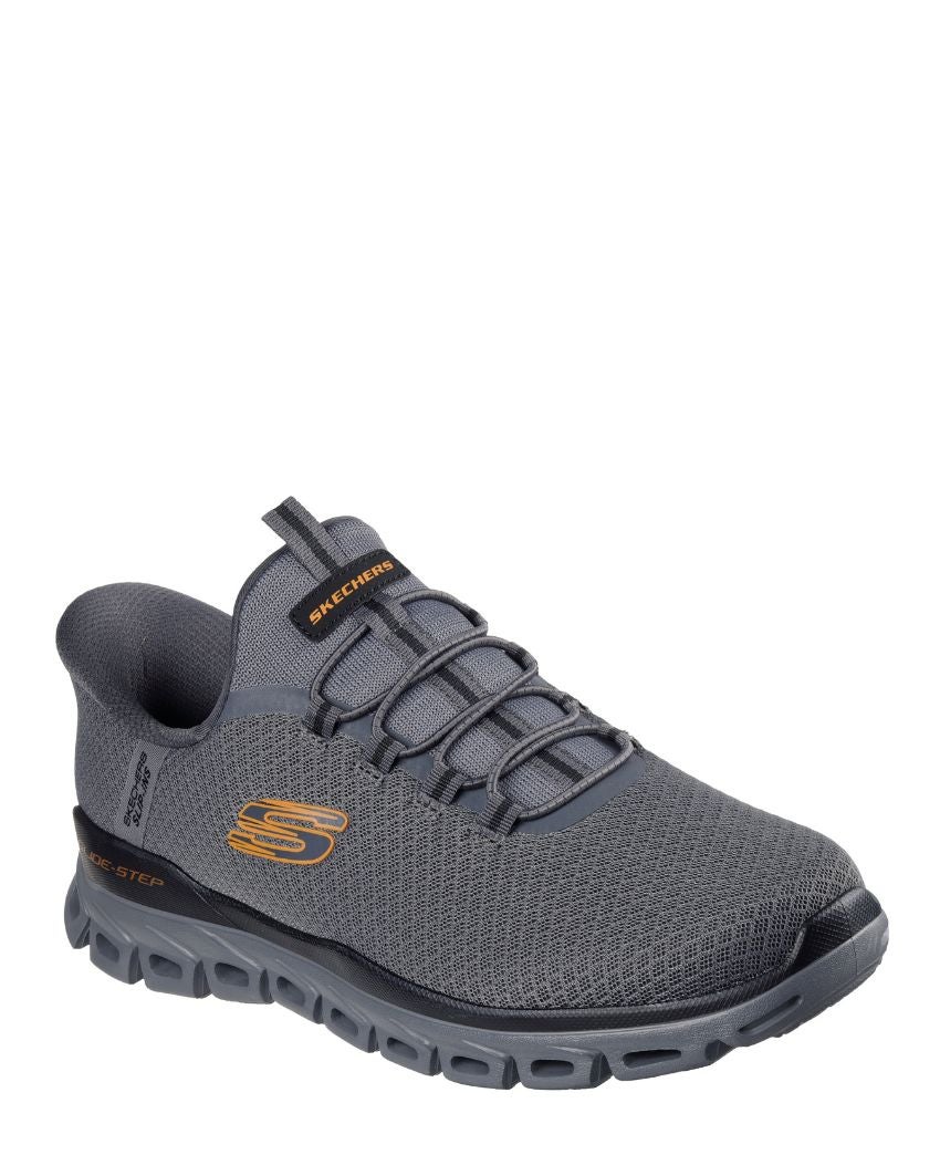 SKECHERS Men's Slip-ins: Glide-Step - Noxus Shoes - Grey | 233010