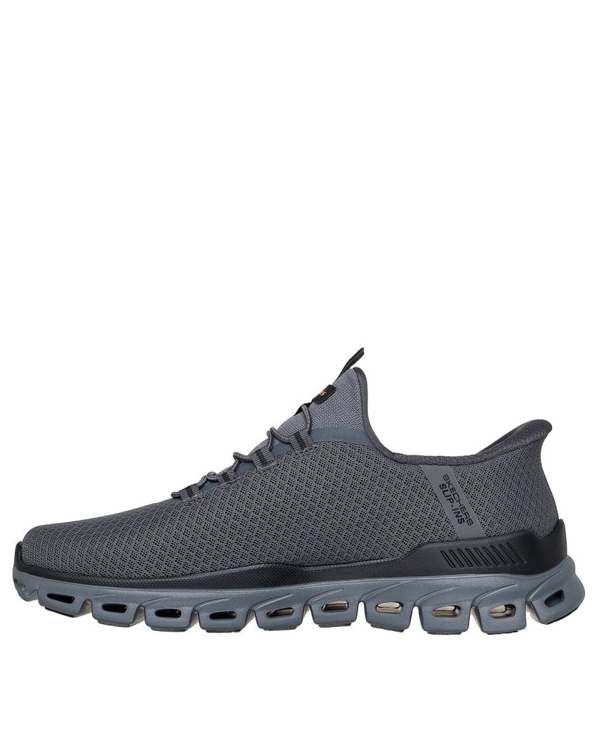 SKECHERS Men's Slip-ins: Glide-Step - Noxus Shoes - Grey | 233010