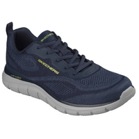 SKECHERS Men's Track - Pohlter Shoes - Navy | 233064