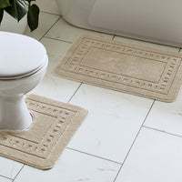 CATHERINE LANSFIELD Armoni Bath and Pedestal Mat Set - Natural