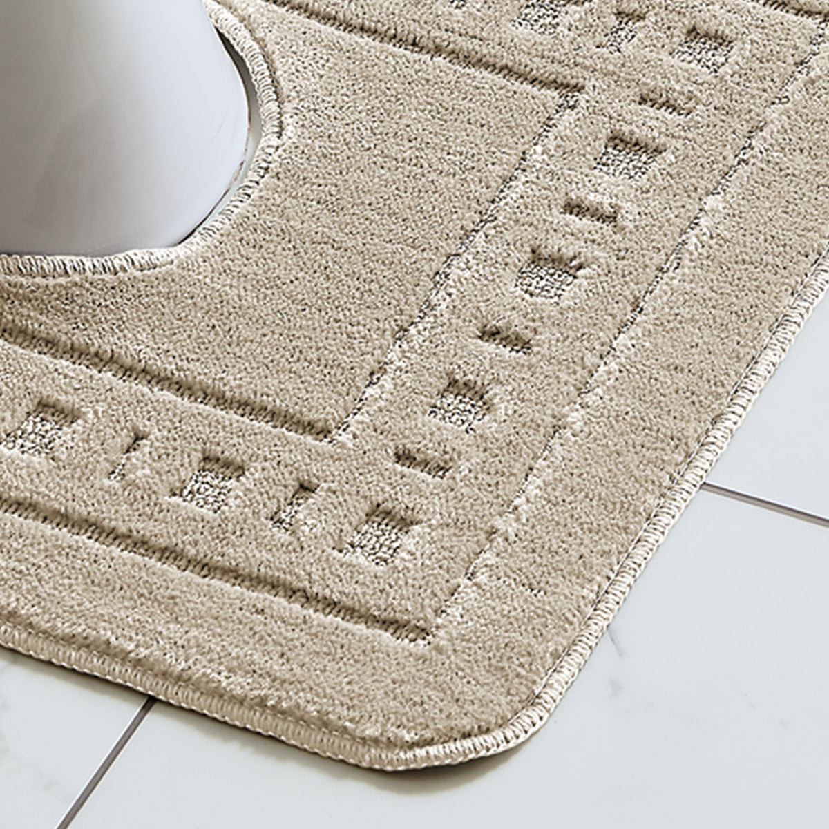 CATHERINE LANSFIELD Armoni Bath and Pedestal Mat Set - Natural