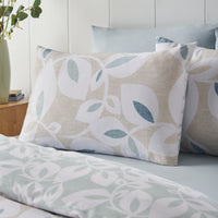 CATHERINE LANSFIELD Inga Leaf Duvet Set - Natural