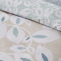 CATHERINE LANSFIELD Inga Leaf Duvet Set - Natural