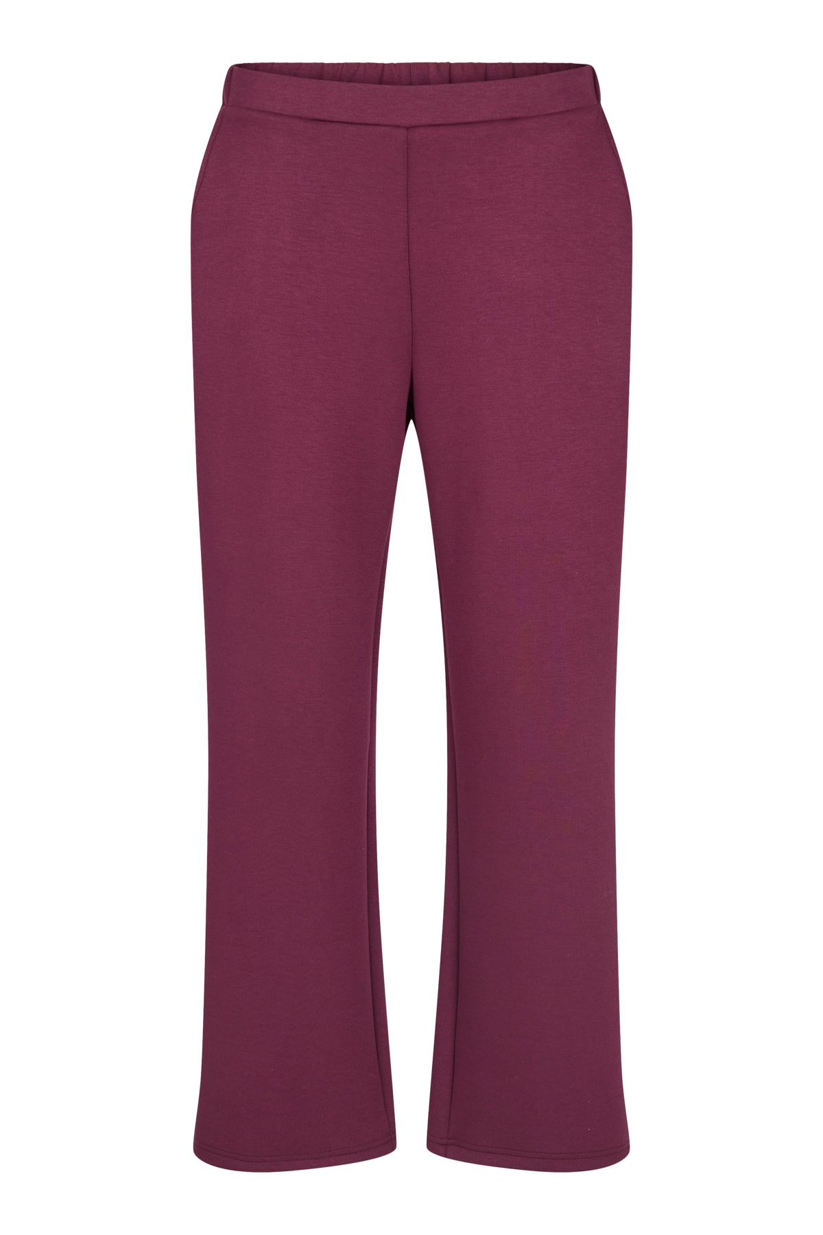 Sunday Wide Leg Trouser - Plum