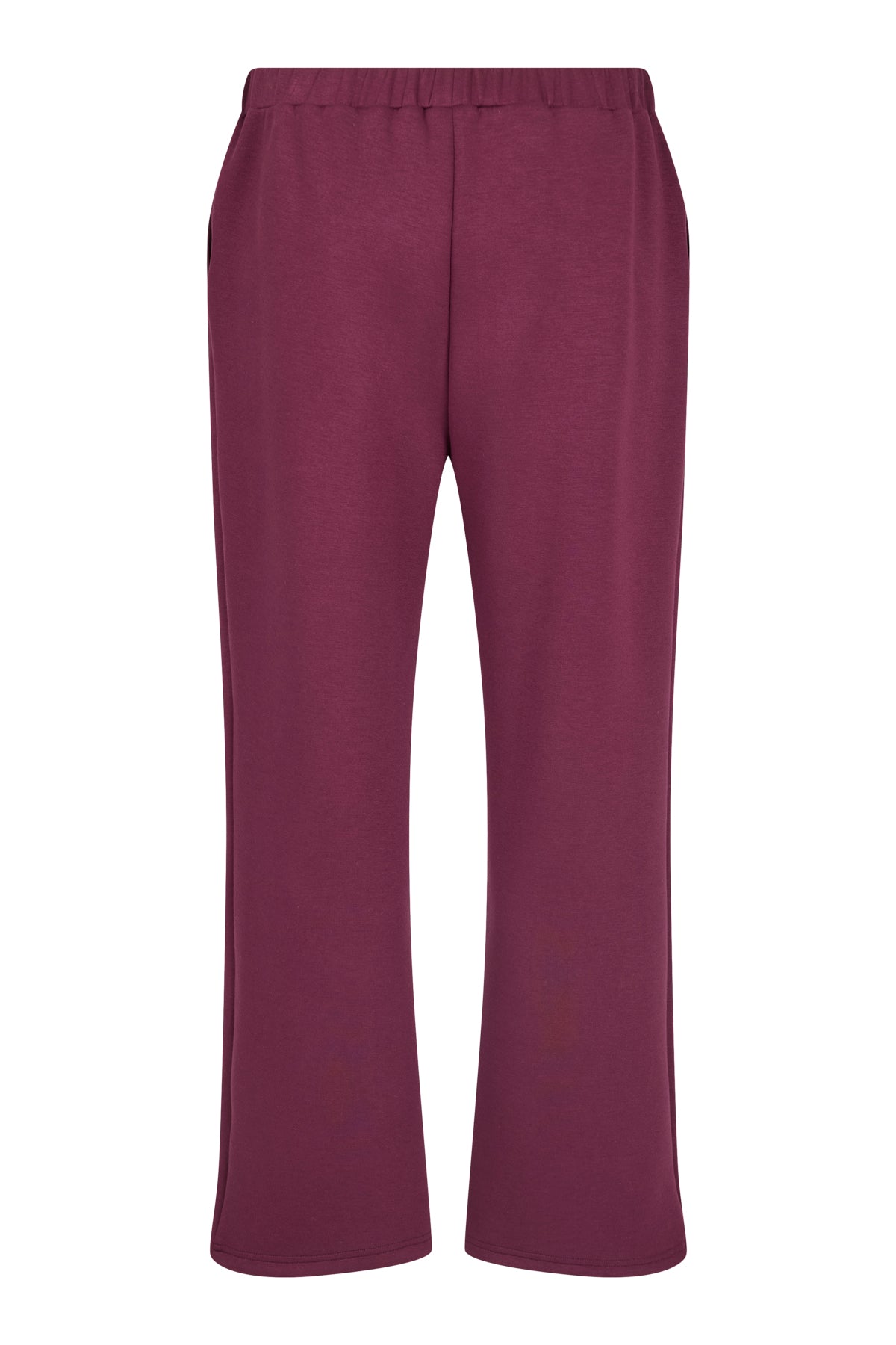 Sunday Wide Leg Trouser - Plum