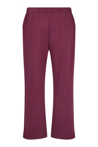 Sunday Wide Leg Trouser - Plum