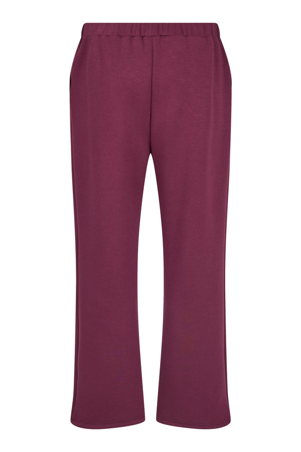 Sunday Wide Leg Trouser - Plum