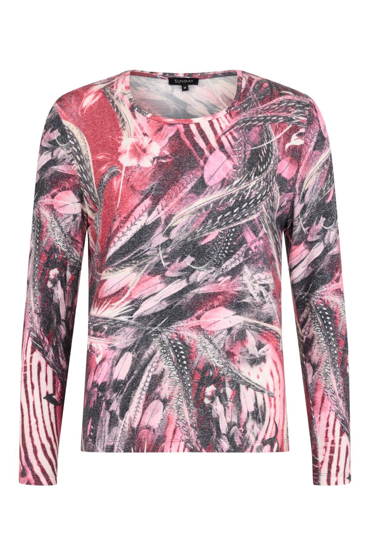 Sunday Printed Top - Plum Print