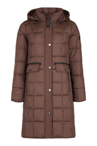 NORMANN Padded Quilted Winter Coat - Brown