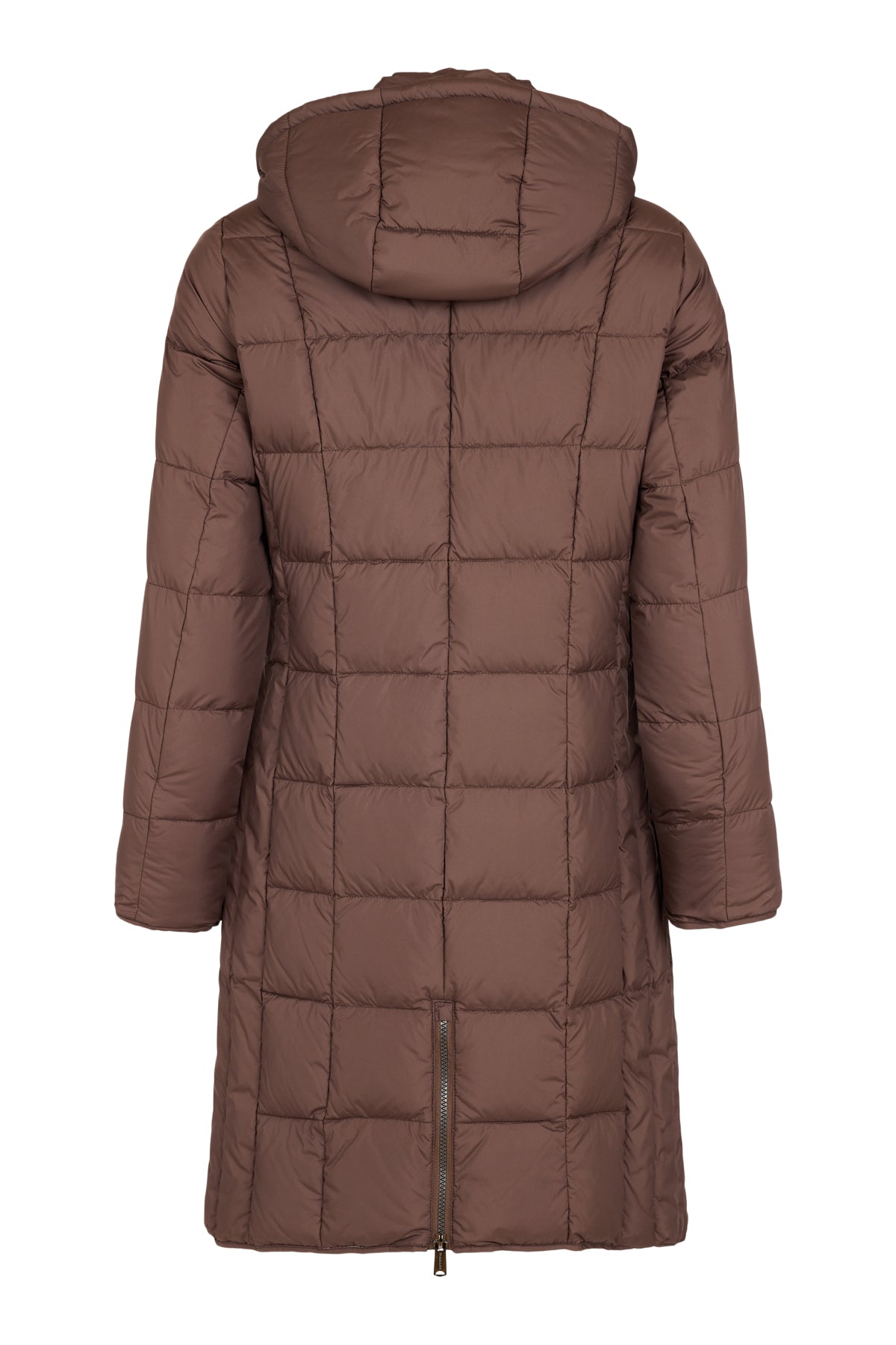 NORMANN Padded Quilted Winter Coat - Brown