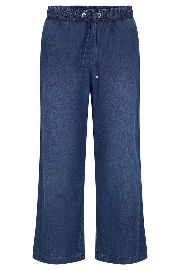 ROBELL Kati 09 Drawstring Jean - Mid Blue