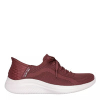 SKECHERS Women's Slip-ins : Ultra Flex 3.0 Shoes - Brilliant - Burgundy