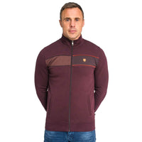 XV KINGS by Tommy Bowe Men's Hopefield Track Jacket - Merlot