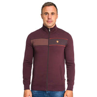 XV KINGS by Tommy Bowe Men's Hopefield Track Jacket - Merlot