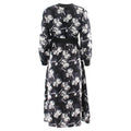 RANT & RAVE : Thalia Midi Dress - Black Floral