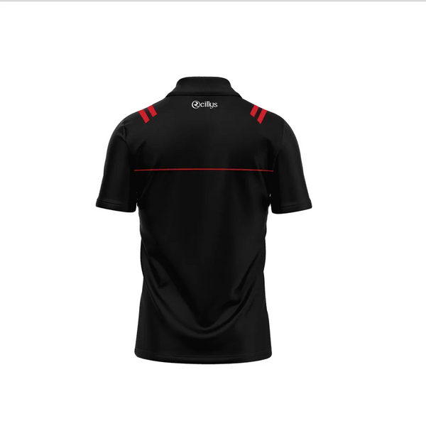 CLG An Clochan Liath - Dungloe GAA Adult Polo Shirt - Black