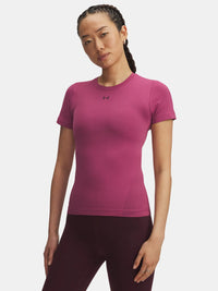 UNDER ARMOUR Women's Vanish Seamless T-Shirt - Maroon