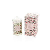 LANGS Hollies and Berries Glass Jar Candle 280g - Winter Berry