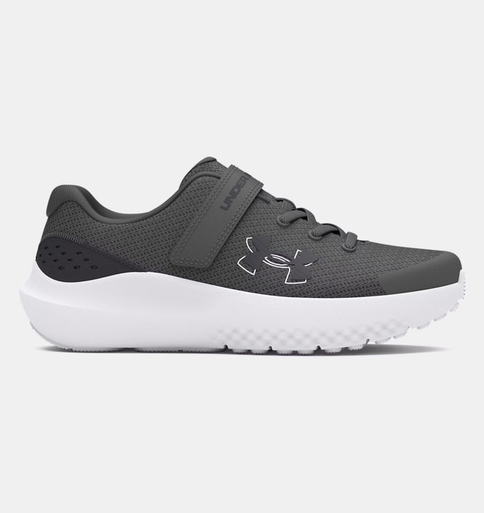 UNDER ARMOUR Boys' Pre-School UA Surge 4 AC Running Shoes - Grey| 3027104 026