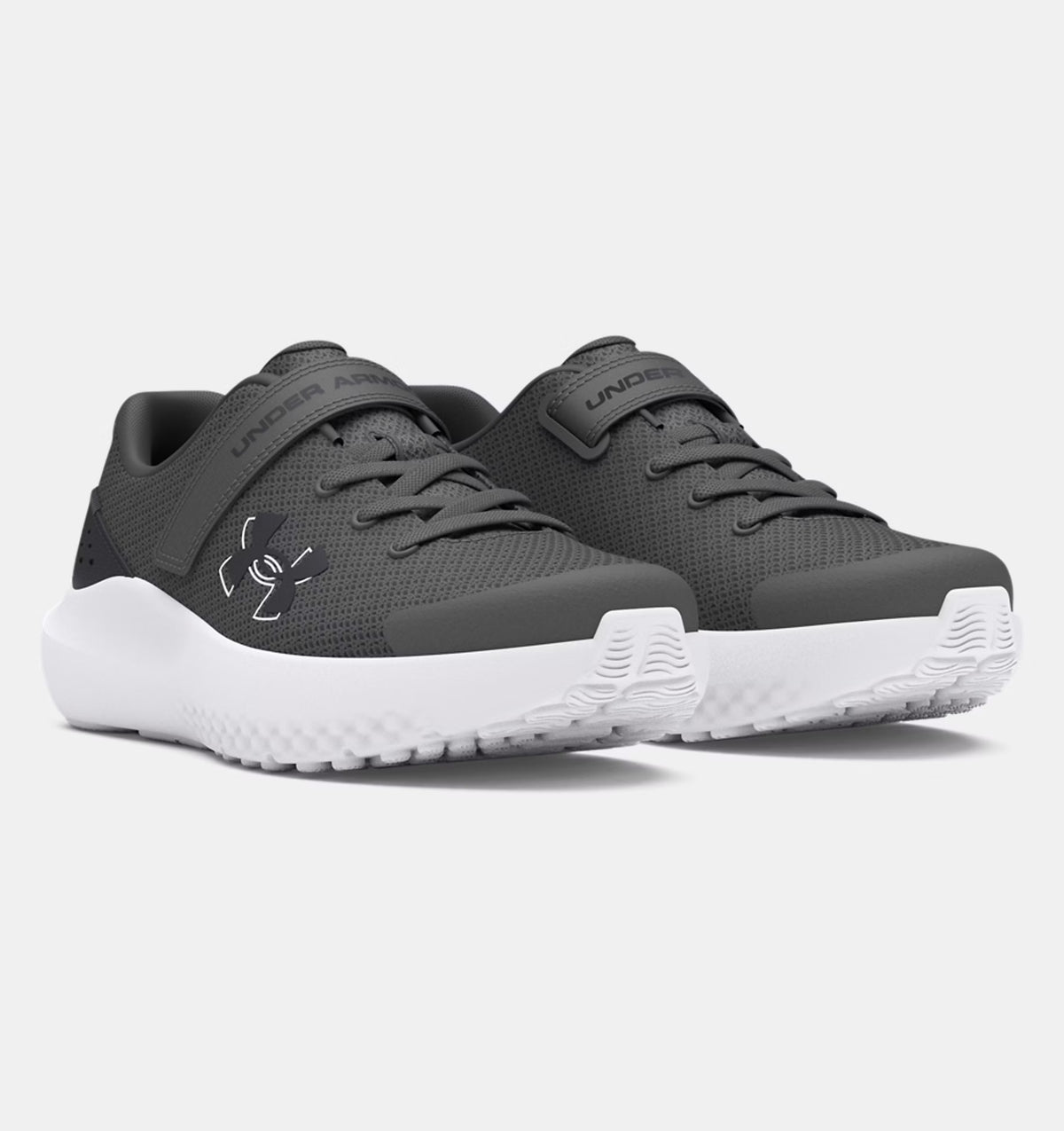 UNDER ARMOUR Boys' Pre-School UA Surge 4 AC Running Shoes - Grey| 3027104 026