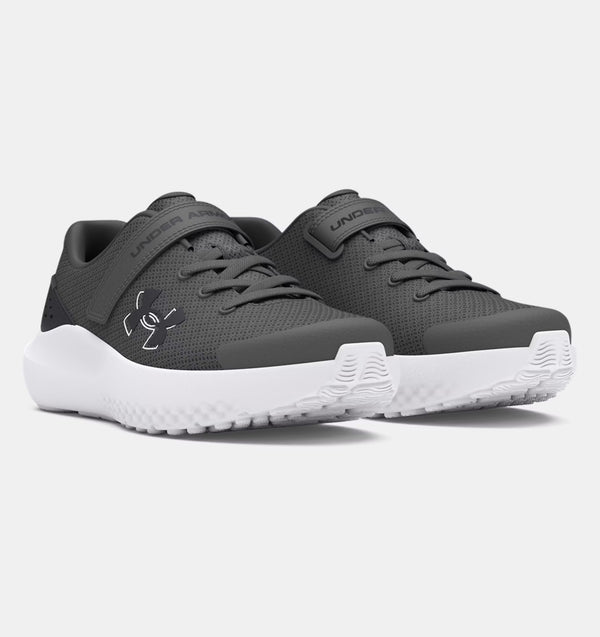 UNDER ARMOUR Boys' Pre-School UA Surge 4 AC Running Shoes - Grey| 3027104 026