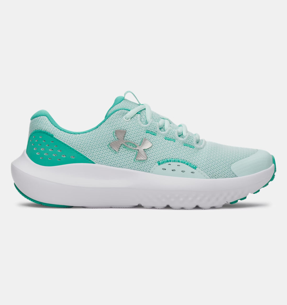 UNDER ARMOUR Girl's GS Surge 4 Running Shoes - Mint | 3027108 703