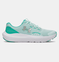 UNDER ARMOUR Girl's GS Surge 4 Running Shoes - Mint | 3027108 703
