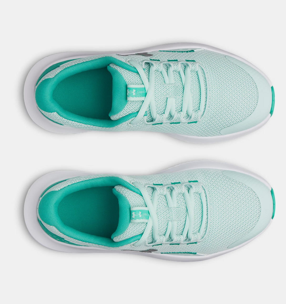 UNDER ARMOUR Girl's GS Surge 4 Running Shoes - Mint | 3027108 703