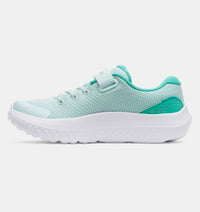 UNDER ARMOUR Girls' PS Surge 4 Running Shoes - Mint | 3027109 703