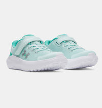 UNDER ARMOUR Girls' PS Surge 4 Running Shoes - Mint | 3027109 703