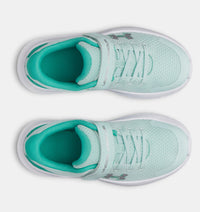 UNDER ARMOUR Girls' PS Surge 4 Running Shoes - Mint | 3027109 703